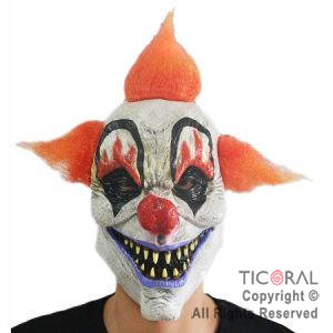 MASCARA DE LATEX PAYASO TRI PELO 